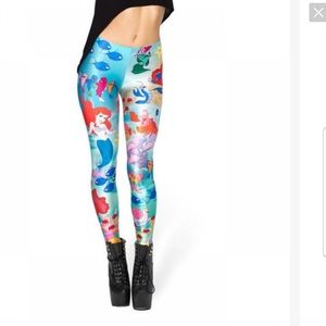Lotus Leggings Little Mermaid XL